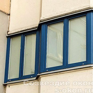 Ламинированные окна ПВХ