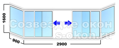 Остекление и отделка балконов холодным профилем цены