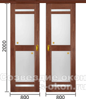 Купить раздвижные межкомнатные двери в Москве